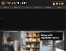 Tablet Screenshot of bigtinyhouse.com